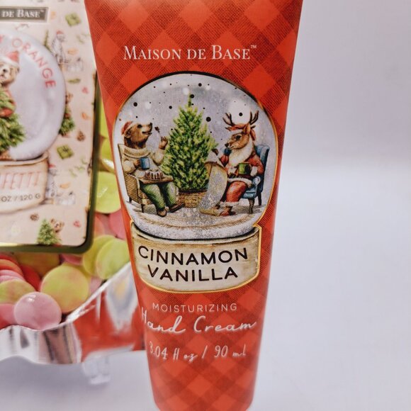 Holiday Bath Bundle Christmas Orange Bath Confetti & Cinnamon Vanilla Cream - Picture 2 of 5